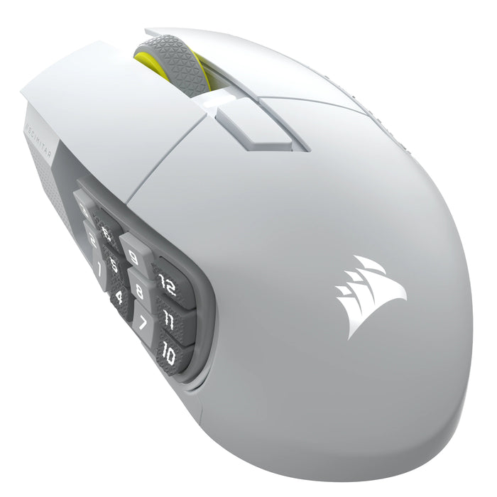 EAN 0840440492252 - Corsair SCIMITAR ELITE WIRELESS SE ratón Juego mano derecha RF Wireless + Bluetooth Óptico 33000 DPI imagen 1
