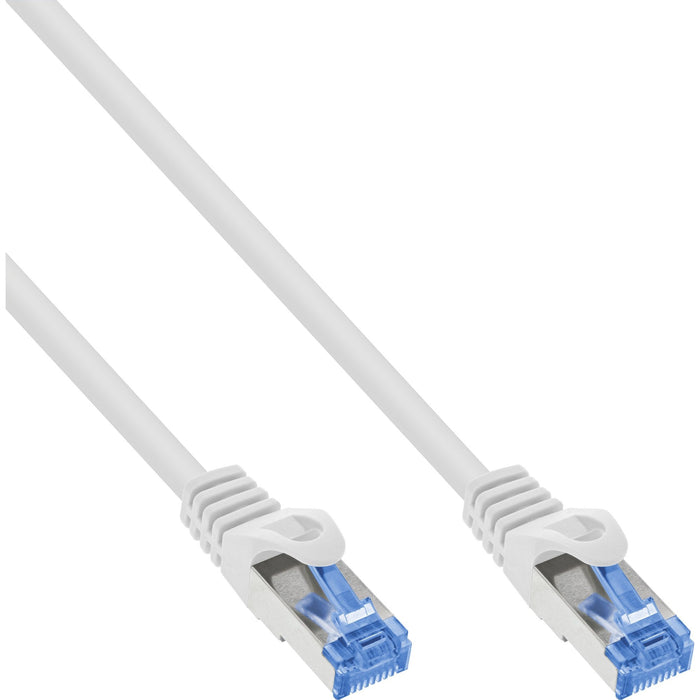 Inline® Patch Cable, Cat.6a, S/Ftp, Tpe Flexible, White, 2m