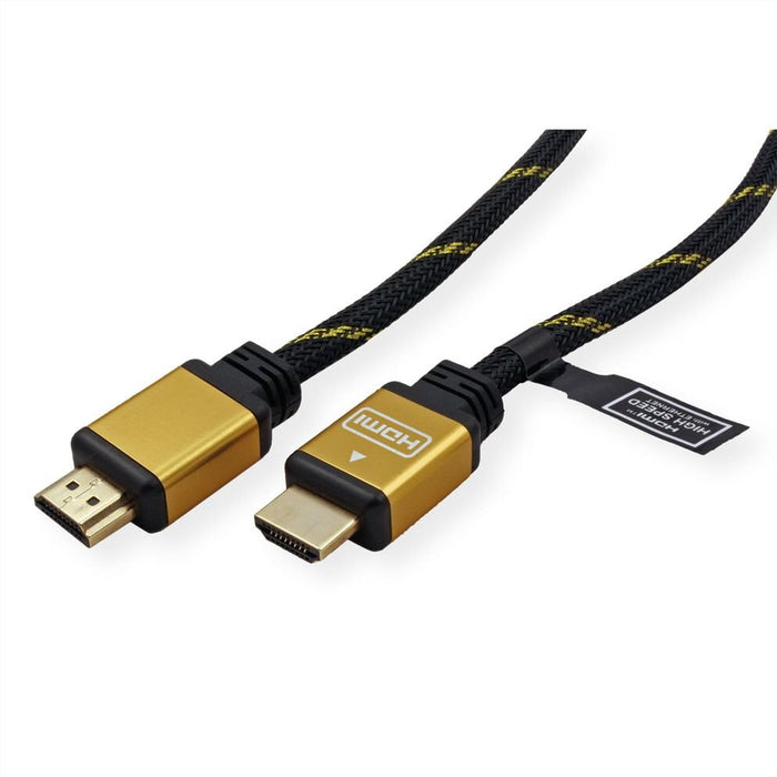 Roline Gold Hdmi High Speed Cable Mit Ethernet 5m