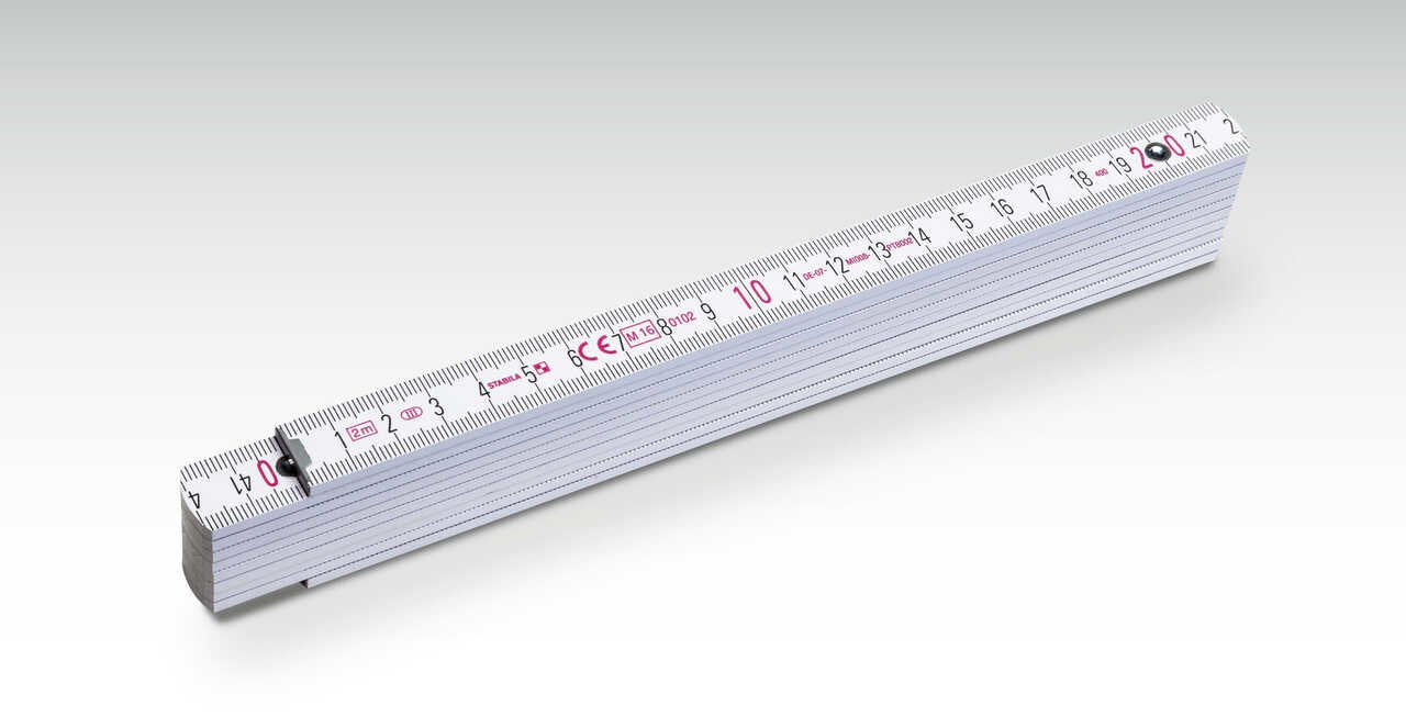 Stabila Meterstab Serie 400, Tipo 407n, 14348, Madera 200 Cm