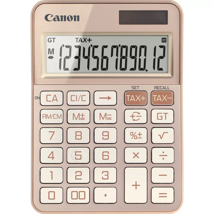 EAN 4549292238358 - Canon KS-125KB calculadora Escritorio Calculadora básica Oro rosa imagen 1