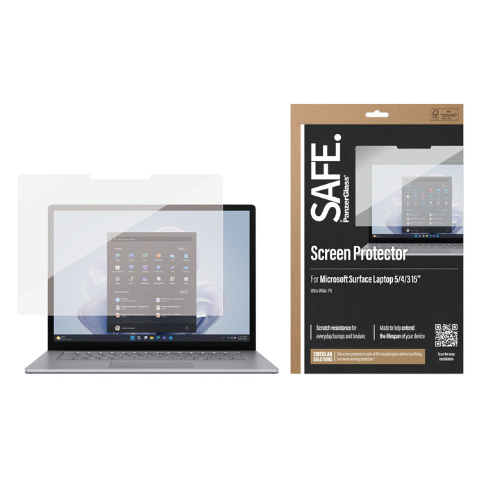 EAN 5711724950292 - PanzerGlass SAFE. by ® Screen Protector Microsoft Surface Laptop 3 15″ Protector de pantalla 1 pieza(s) imagen 2