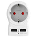 EAN 7640166323082 - Skross 1500280 adaptador de enchufe eléctrico Tipo G (RU) Tipo C (Euroconcexión) + Tipo F imagen 1
