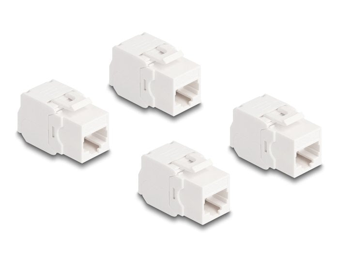 Keystone Modul Rj45 Buchse Cat.6a Utp 4 Stück
