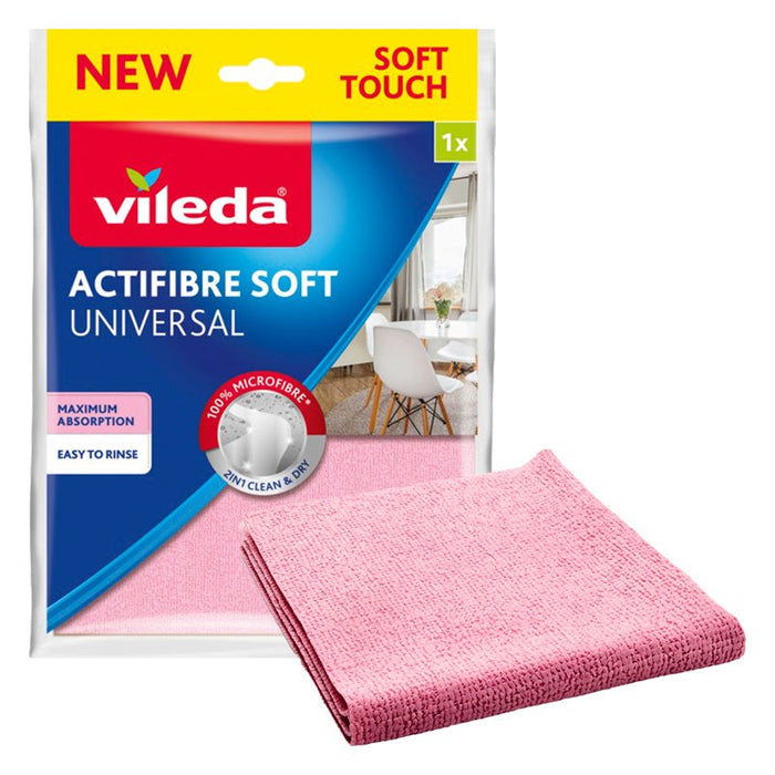 EAN 4023103240865 - Vileda 171805 trapo para limpiar Microfibra Rosa 1 pieza(s) imagen 2