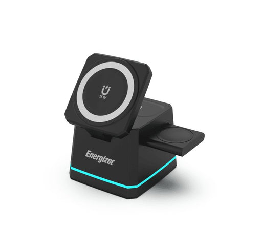 EAN 4713309812996 - Energizer WCP307 cargador de dispositivo móvil Auriculares, Smartphone, Reloj inteligente Negro USB Carga imagen 1