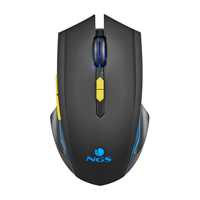 EAN 8435430621754 - NGS GMX-200 ratón Juego Ambidextro RF inalámbrico Óptico 3200 DPI imagen 1