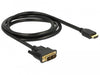 EAN 4043619855834 - DeLOCK 85583 adaptador de cable de vídeo 1,5 m DVI-D HDMI tipo A (Estándar) Negro imagen 2