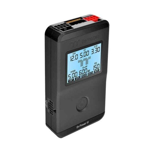 EAN 4711475643772 - Thermaltake Dr. Power III comprobador de suministro de energía Negro imagen 3