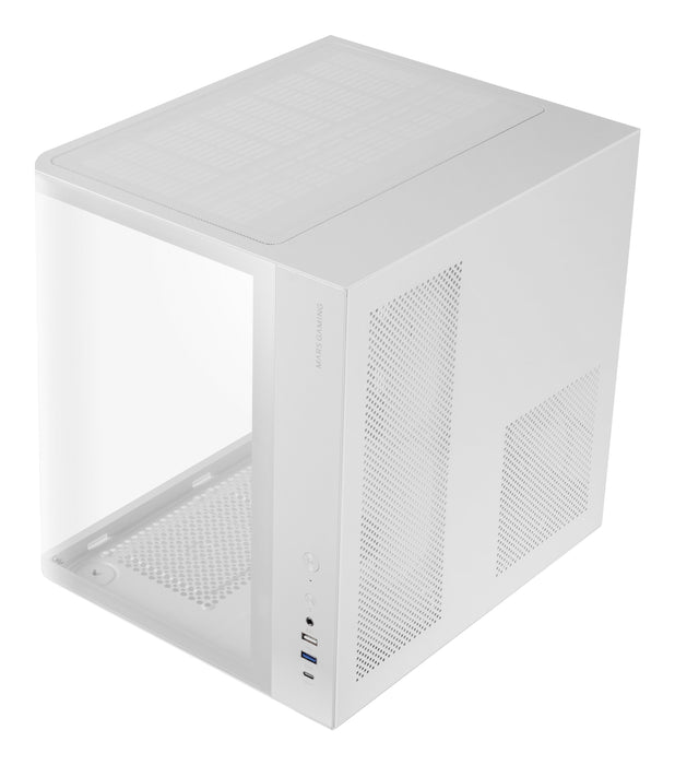EAN 8435693111467 - Mars Gaming MC-CURVW Midi Tower Negro, Blanco imagen 4