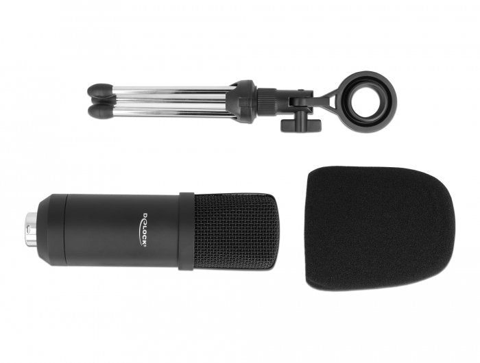Delock Micrófono De Condensador Usb Profesional 66882