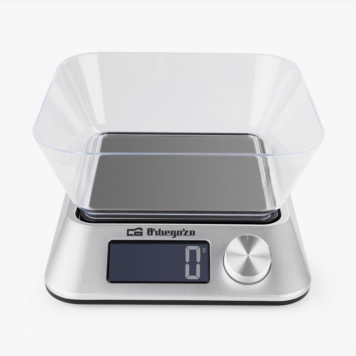 EAN 8435568402652 - Orbegozo PC 1030 Plata Encimera Rectángulo Báscula electrónica de cocina imagen 2