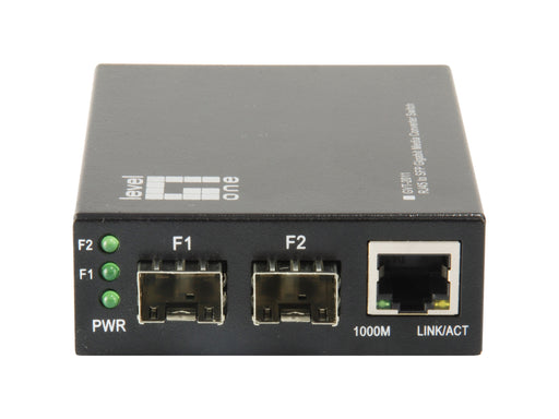 EAN 4015867202517 - LevelOne GVT-2011 convertidor de medio 1000 Mbit/s Gris imagen 2