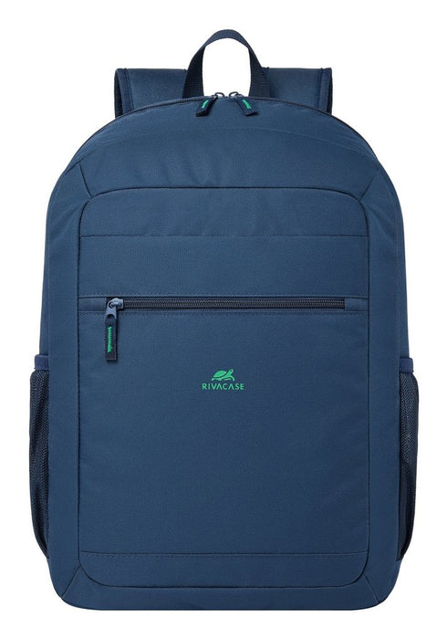 EAN 4260709015576 - Rivacase Gremio mochila City backpack Azul Poliéster, Tereftalato de polietileno reciclado (rPET) imagen 1