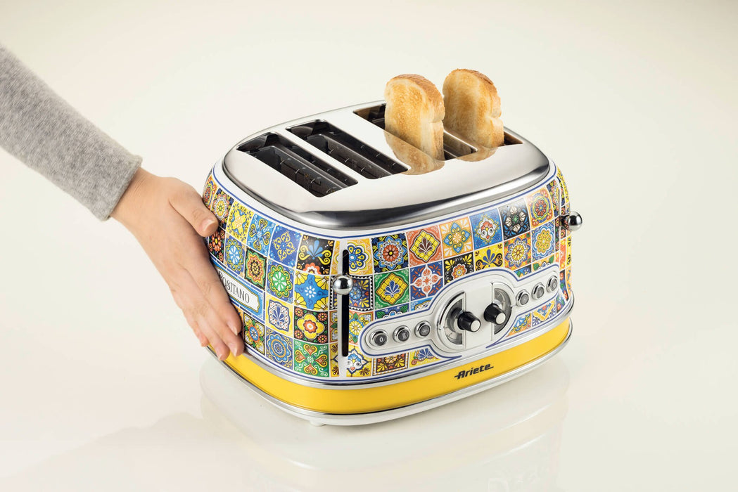 EAN 8003705122826 - Ariete 0156/0P 6 4 rebanada(s) 1630 W Azul, Amarillo imagen 5