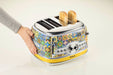 EAN 8003705122826 - Ariete 0156/0P 6 4 rebanada(s) 1630 W Azul, Amarillo imagen 5