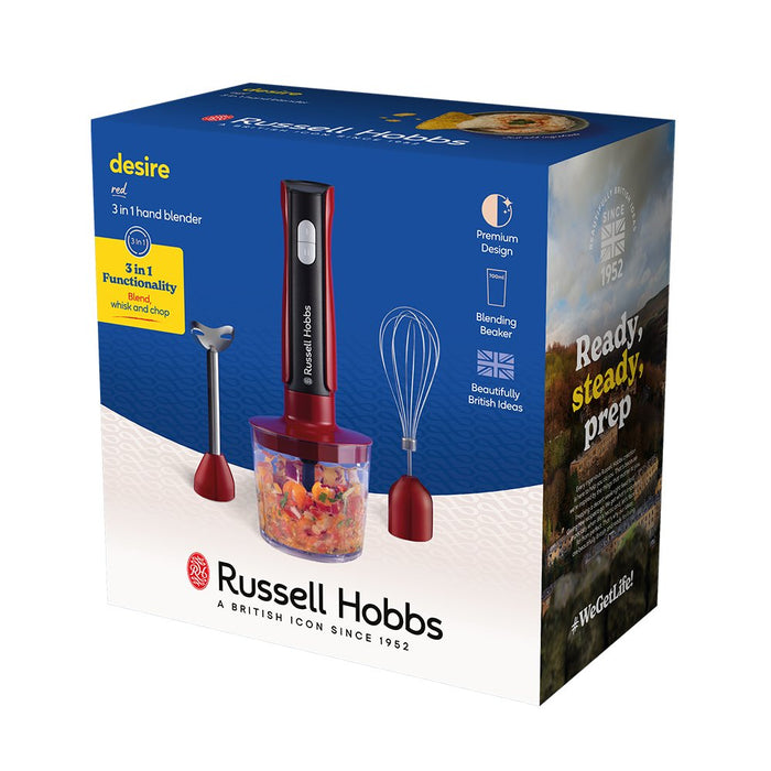 EAN 5038061162929 - Russell Hobbs 27140-56 licuadora 1 L Batidora de vaso portátil 500 W Negro, Rojo, Transparente imagen 6