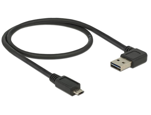 EAN 4043619851645 - DeLOCK 0.5m, USB2.0-A/USB2.0 Micro-B cable USB 0,5 m USB A Micro-USB B Negro imagen 2