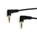 EAN 0065030841269 - StarTech.com MU3MMS2RA cable de audio 0,91 m Negro imagen 1
