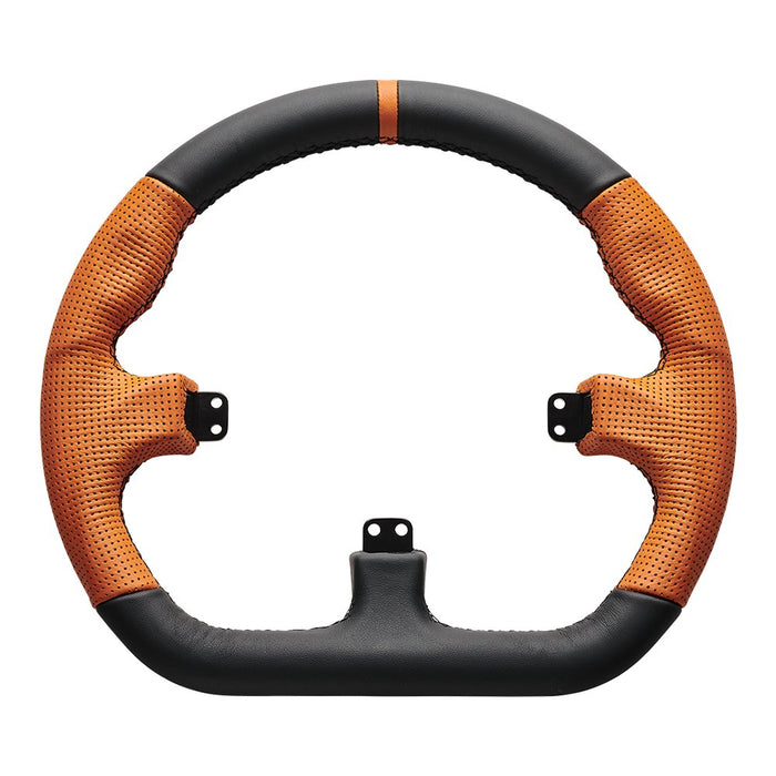 Asetek Simsports Gt Rim - Closed D, Leder - Orange