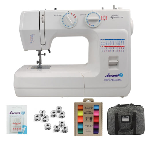 EAN 5907595764018 - Łucznik KORNELIA II 2004 máquina de coser Máquina de coser semiautomática Eléctrico imagen 2