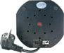 EAN 4004005036435 - Schwaiger STDT2718 base múltiple 1,8 m 7 salidas AC Interior Negro, Blanco imagen 3