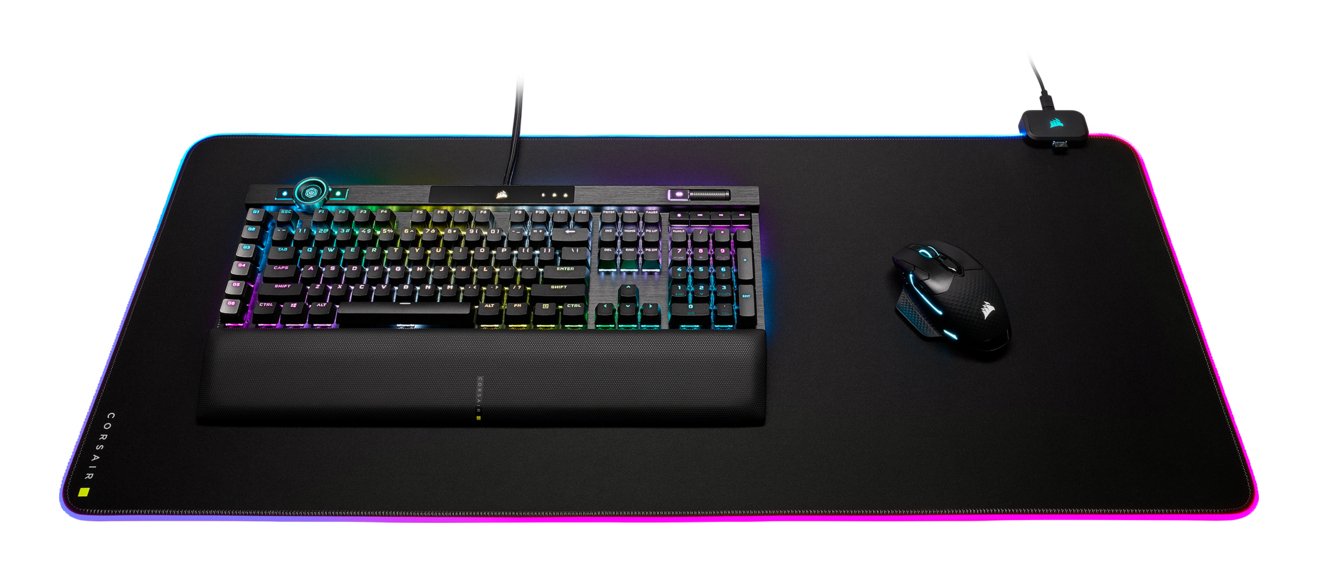 EAN 0840006629573 - Corsair MM700 RGB Alfombrilla de ratón para juegos Negro imagen 8