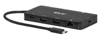 EAN 8719214473556 - CLUB3D CSV-2552 hub de interfaz USB Tipo C 5000 Mbit/s Negro imagen 3