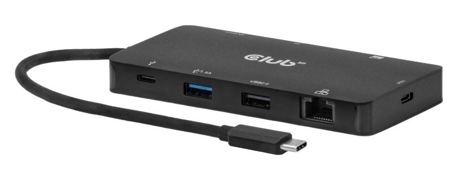 EAN 8719214473556 - CLUB3D CSV-2552 hub de interfaz USB Tipo C 5000 Mbit/s Negro imagen 3
