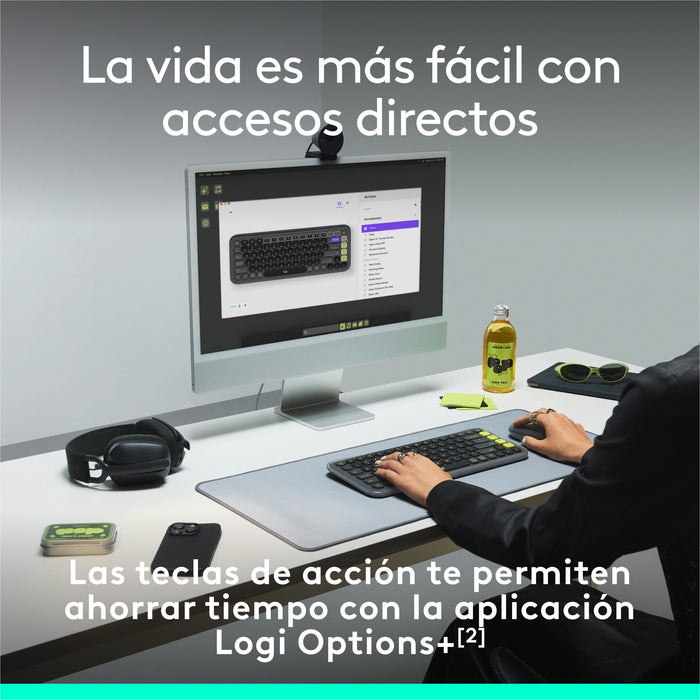 EAN 5099206127562 - Logitech 920-013068 teclado Universal Bluetooth QWERTY Español Grafito imagen 13