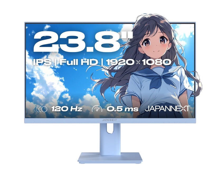 EAN 4589511175736 - JAPANNEXT JN-I238FHD120F-HSP-BB pantalla para PC 60,5 cm (23.8") 1920 x 1080 Pixeles Full HD LCD Azul imagen 1