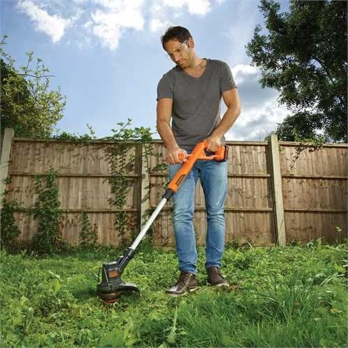 EAN 5035048661918 - Black & Decker ST182320 desbrozadora/bordeadora Batería Negro, Naranja imagen 2