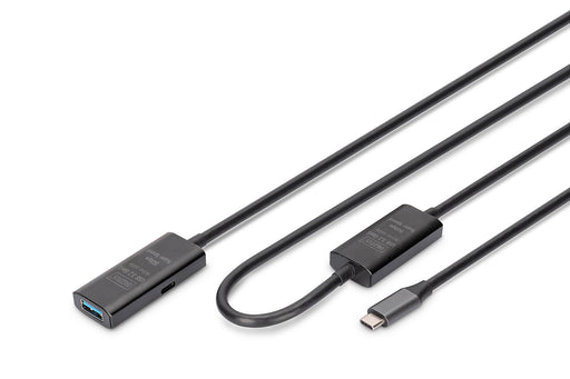 EAN 4016032497417 - Digitus DA-73111 cable USB USB 3.2 Gen 1 (3.1 Gen 1) USB C USB A 5 Gbit/s Negro imagen 1