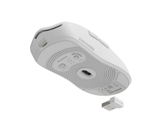 EAN 5901969443950 - GENESIS Zircon 500 ratón Juego mano derecha RF Wireless + Bluetooth + USB Type-C Óptico 10000 DPI imagen 2