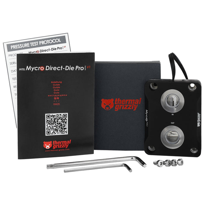 Disipador Térmico Intel Mycro Direct-Die Pro Rgb, Negro/Transparente Tg-My-Dd-P-Rgb-I-V1