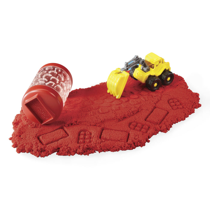 EAN 0035051532941 - MGA Entertainment Wonder Factory Never Dry Sand Construction Trucks - Red + Excavator imagen 3