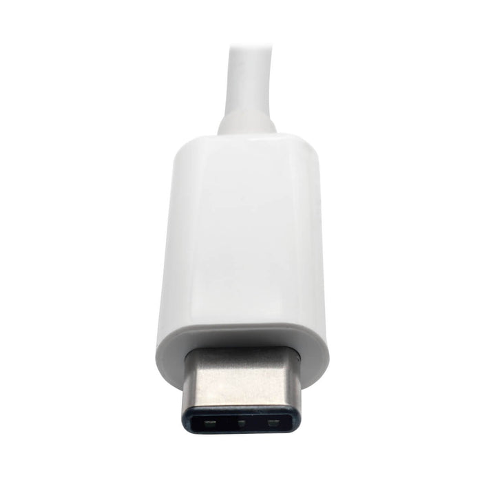 Eaton Tripp Lite   Usb-C Multiport Adapter Hdmi Usb 3.0 Port Gbe 60w Pd Charging Hdcp White