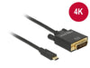 EAN 4043619853212 - DeLOCK 2m, USB-C/DVI 24+1 Adaptador gráfico USB 3840 x 2160 Pixeles Negro imagen 2