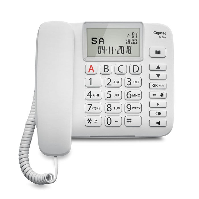 Gigaset Landline Dl380 White (S30350-S217-K102)