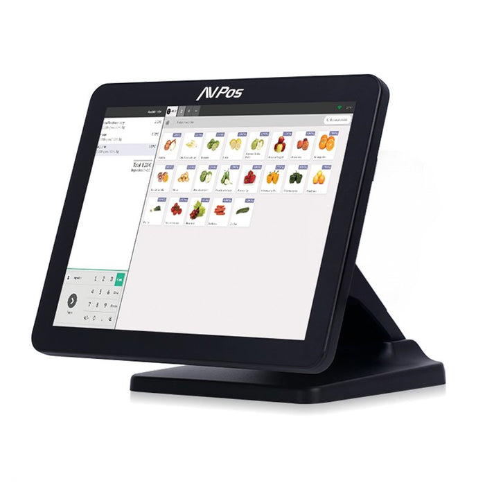 EAN 0619091266631 - AVPos AVP-K5000B-N1-FLEX Terminal Punto Venta (TPV) N100 38,1 cm (15") 1024 x 768 Pixeles Pantalla táctil imagen 6