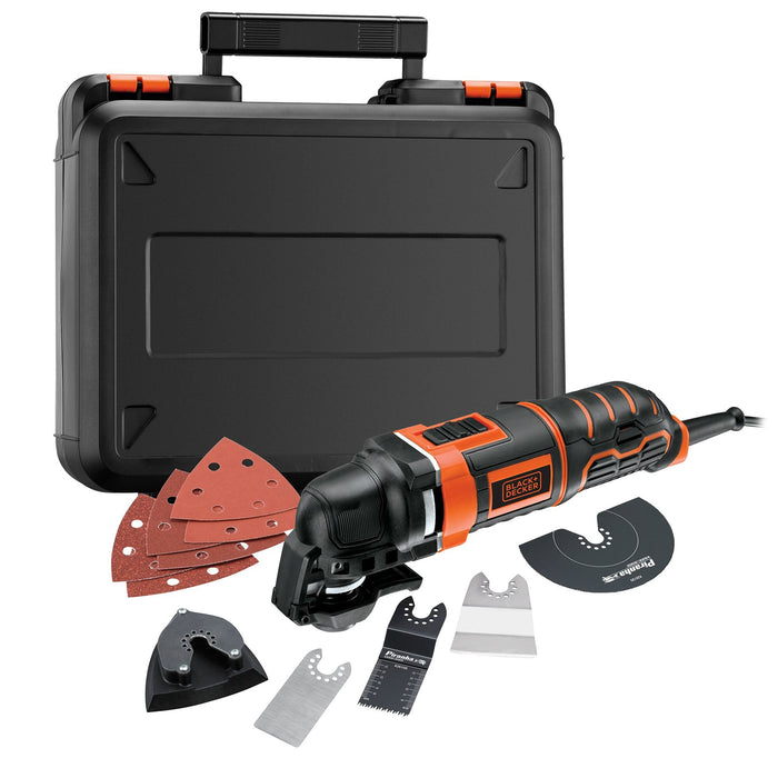 EAN 5035048407769 - Black & Decker MT300KA-QS multiherramienta oscilante Negro, Naranja 300 W 10000 OPM imagen 1