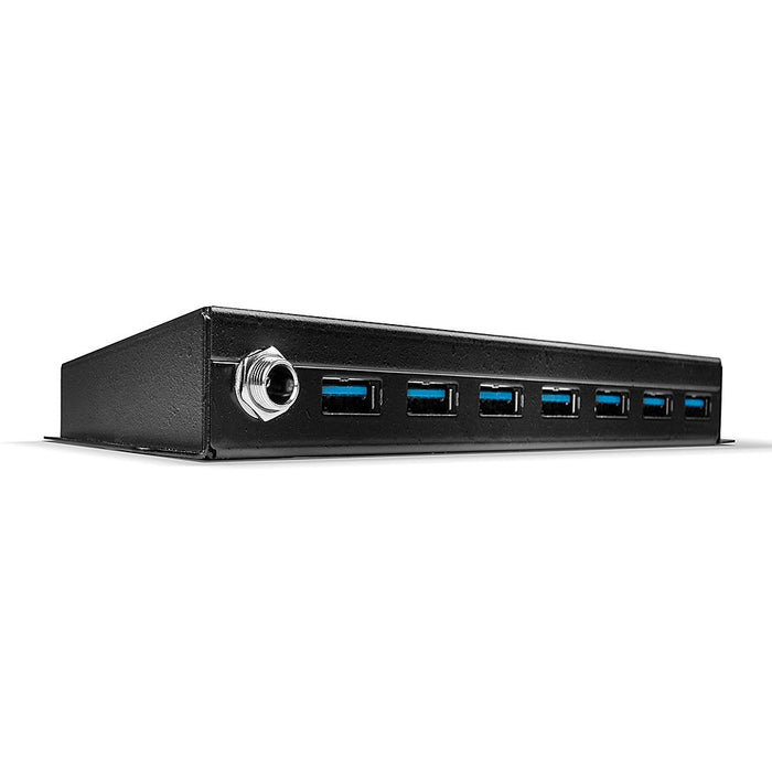 EAN 4002888431286 - Lindy 43128 hub de interfaz 5000 Mbit/s Negro imagen 1