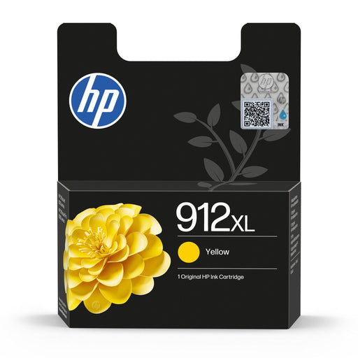 EAN 0192545866941 - HP 912XL High Yield Yellow Original Ink Cartridge cartucho de tinta 1 pieza(s) Alto rendimiento (XL) imagen 1