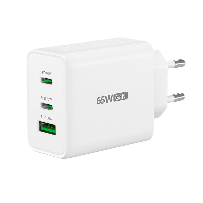 J5create Jup3365e-En Cargador Usb-C® De 65w Gan De 3 Puertos - Ue