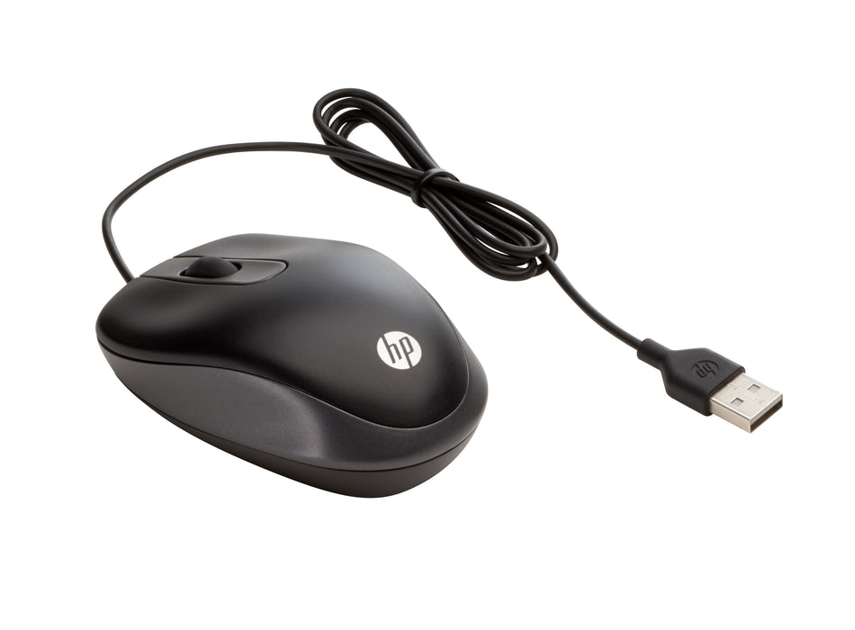 Hp Ratón Con Cable Usb G1k28aa, 1000 Dpi Negro