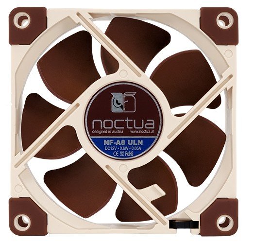 EAN 4716123315490 - Noctua NF-A8 ULN sistema de refrigeración para ordenador Carcasa del ordenador Ventilador 8 cm Beige, Mar imagen 4
