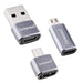 EAN 4034303038152 - Intenso 7600913 cambiador de género para cable Gris imagen 2
