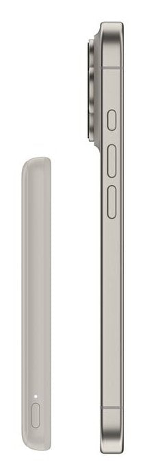 Belkin Boostcharge Slim  5000mah Mag.Powerb. 7,5w Sand Bpd020hqsa