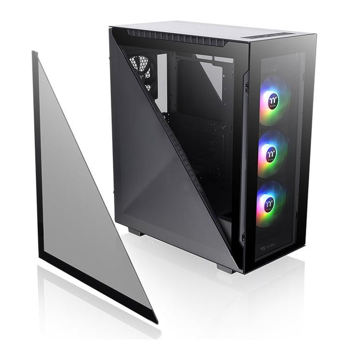 EAN 4713227527880 - Thermaltake Divider 500 TG ARGB Midi Tower Negro imagen 3