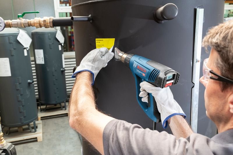EAN 4053423303964 - Bosch GHG 23-66 Professional Pistola de aire caliente 500 l/min 650 °C 2300 W Azul imagen 6